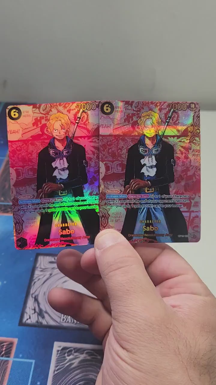 Sabo manga red alt art op13-120 One Piece Proxy op13