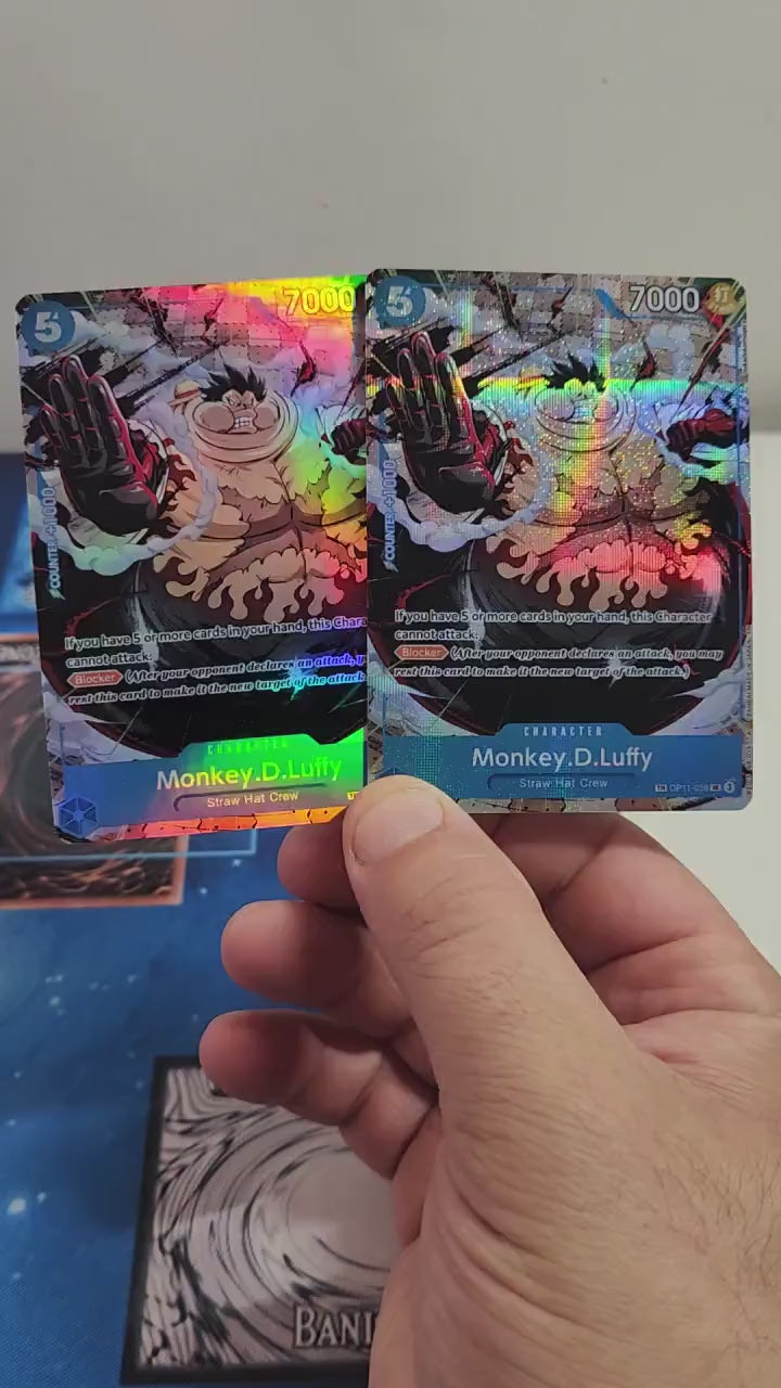 Monkey D Luffy Treasure Rare OP11-058 One Piece Proxy