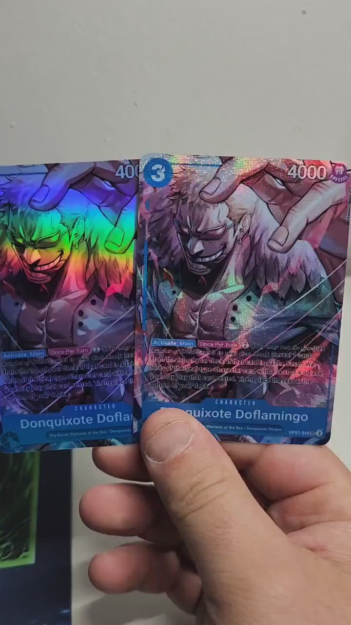 Donquixote Doflamingo 2nd Anniversary alt art op07-048 One Piece proxy