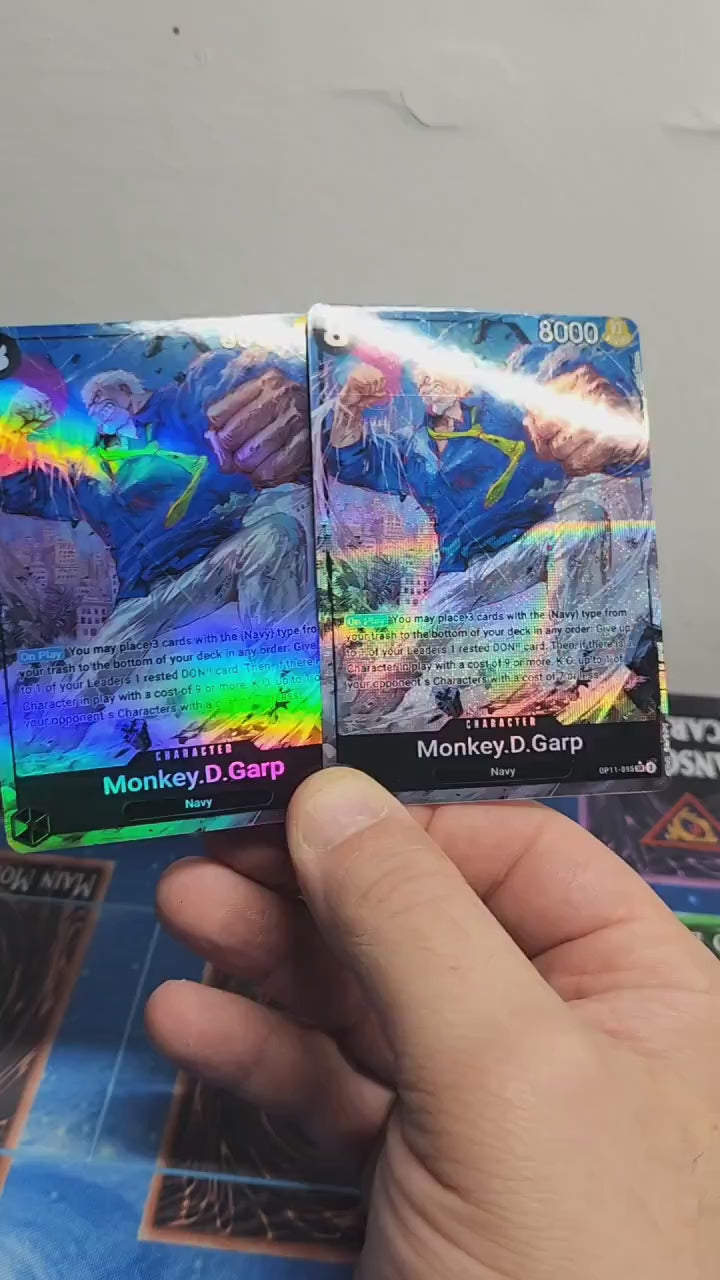 Monkey D Garp Alt Art OP11-095 One Piece Proxy