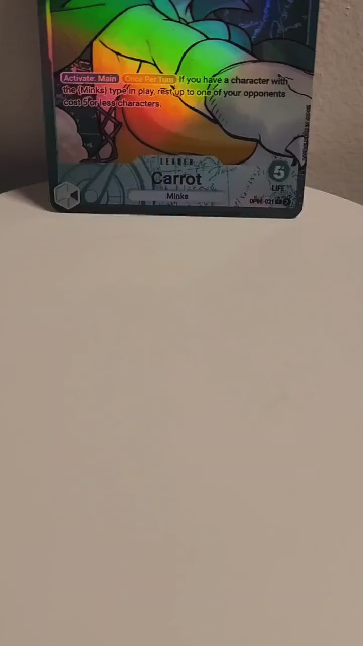 Carrot Leader alt art op08-021 One Piece Proxy