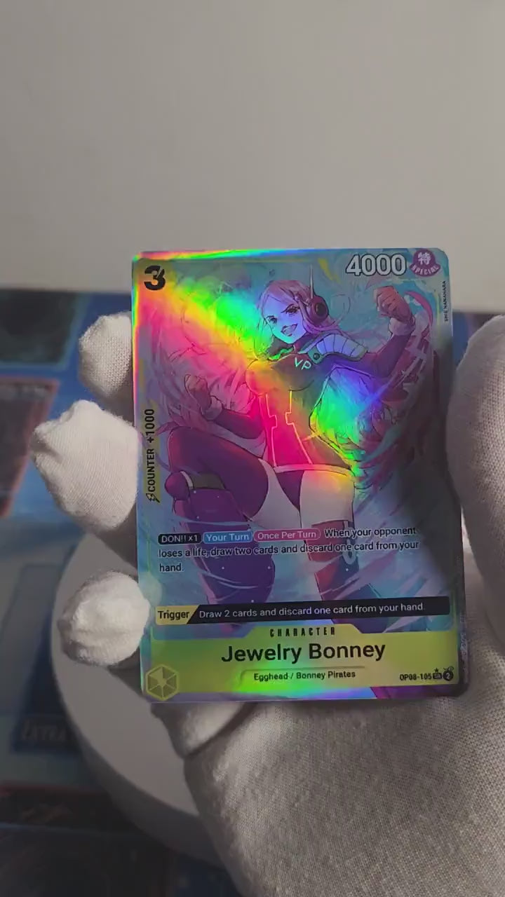 One Piece Jewelry Bonney alt art op08-105 proxy