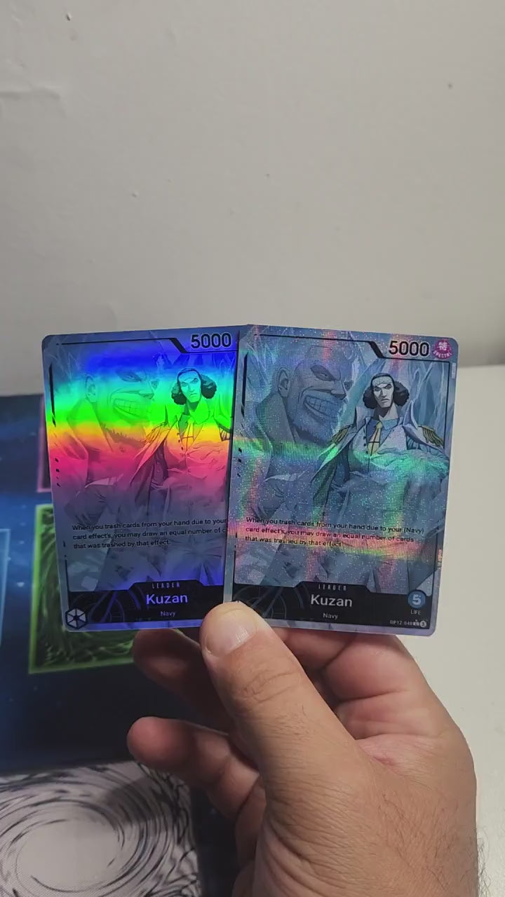 Kuzan Leader alt art op12-040 One Piece proxy
