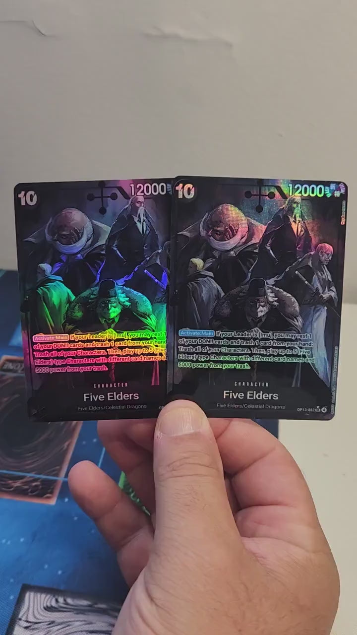 Five Elders alt art op13-082 One Piece proxy