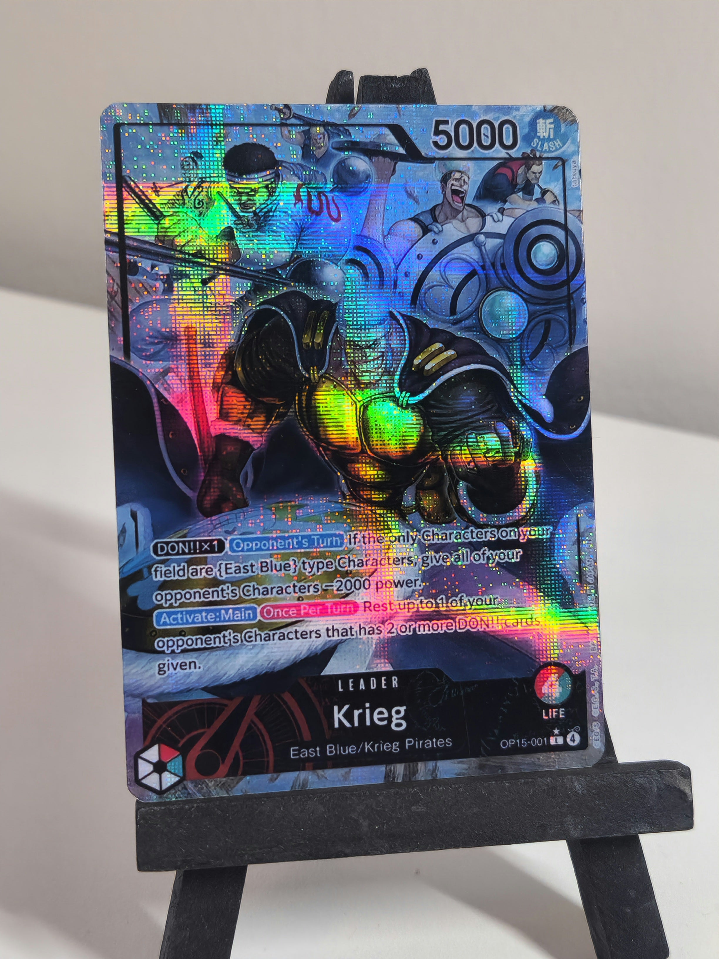 Krieg Leader Alt art OP15-001