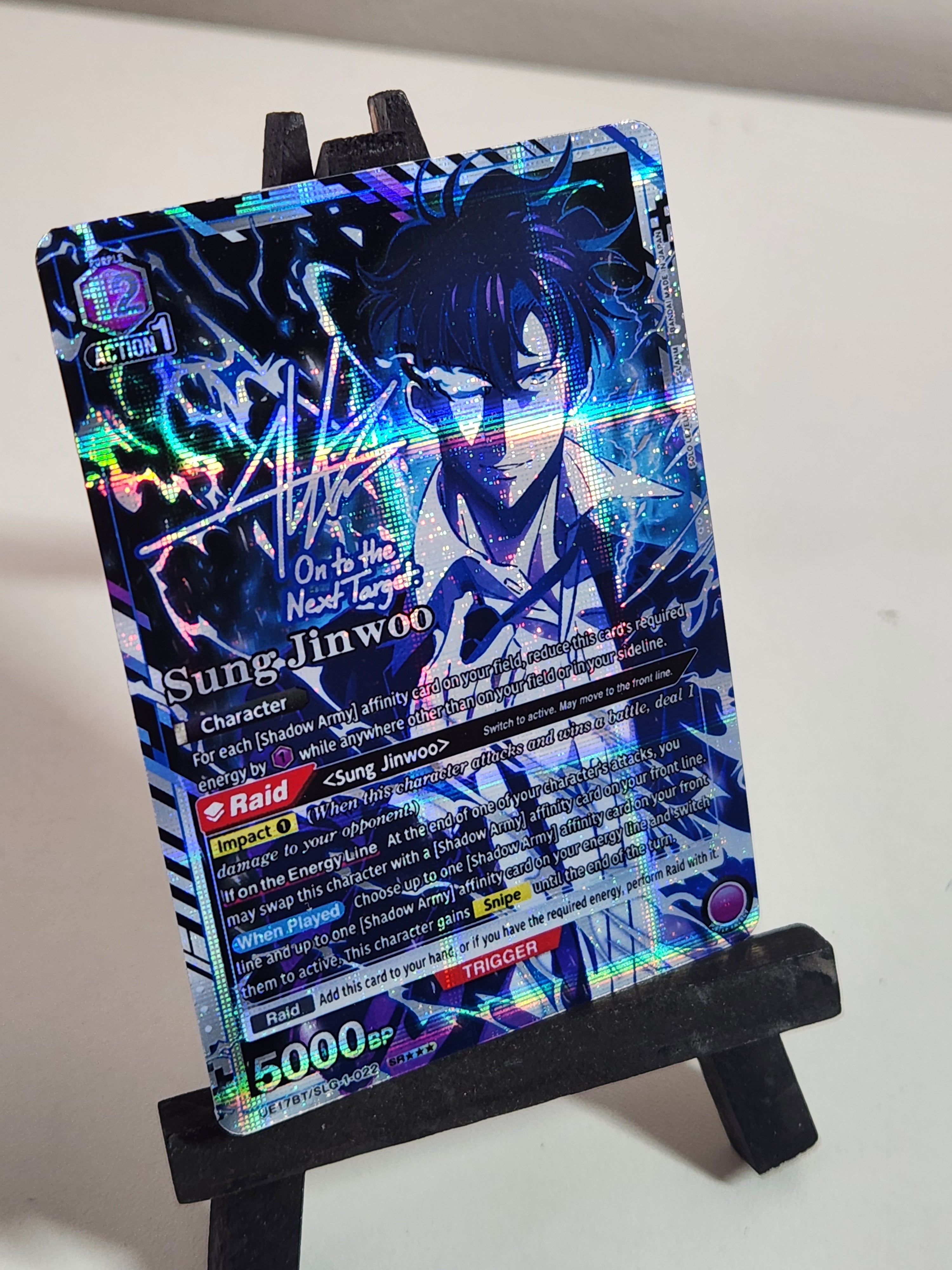 Sung Jin Woo 3 Star Alt Art SLG-1-022