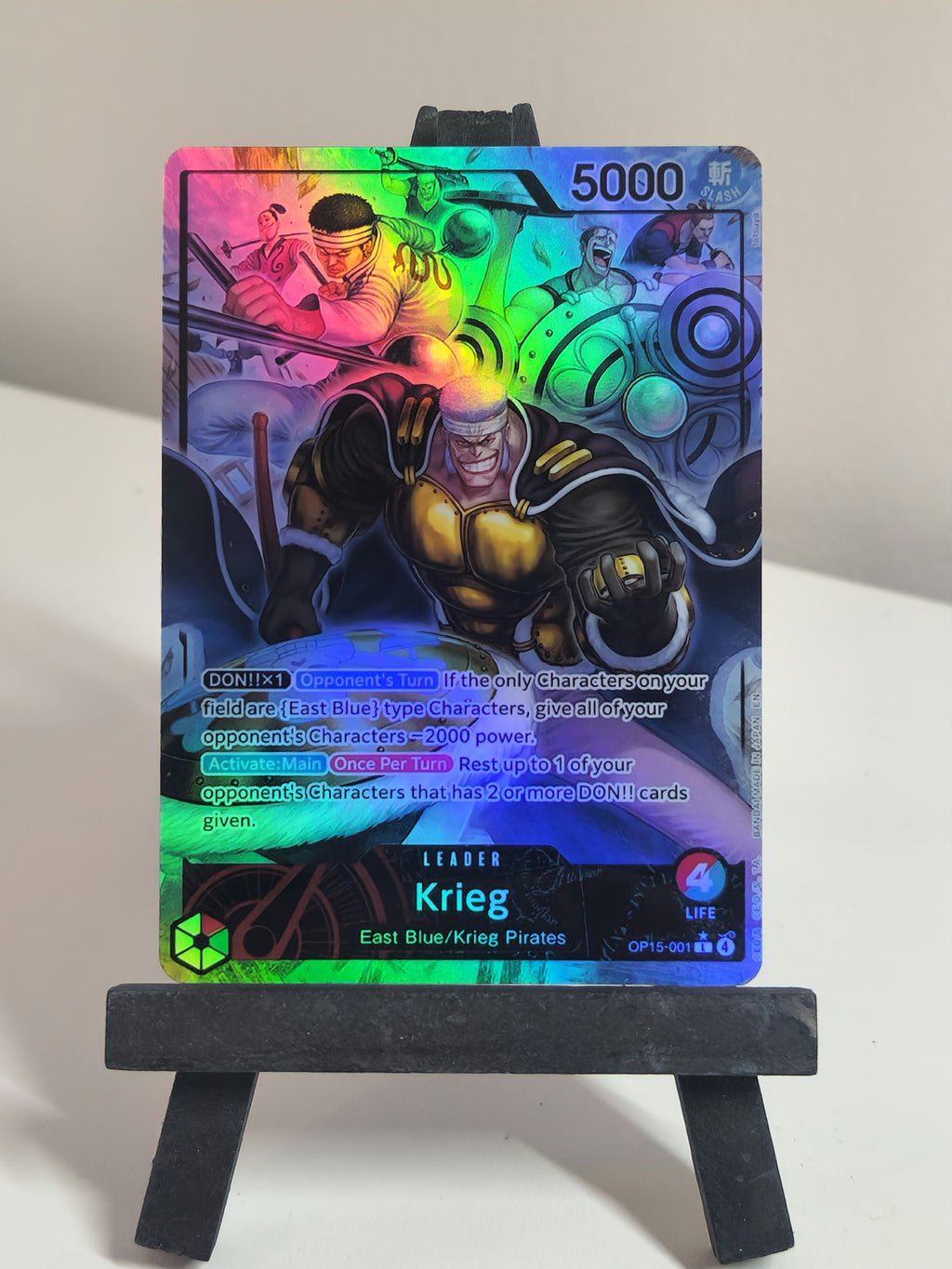 Krieg Leader Alt art OP15-001