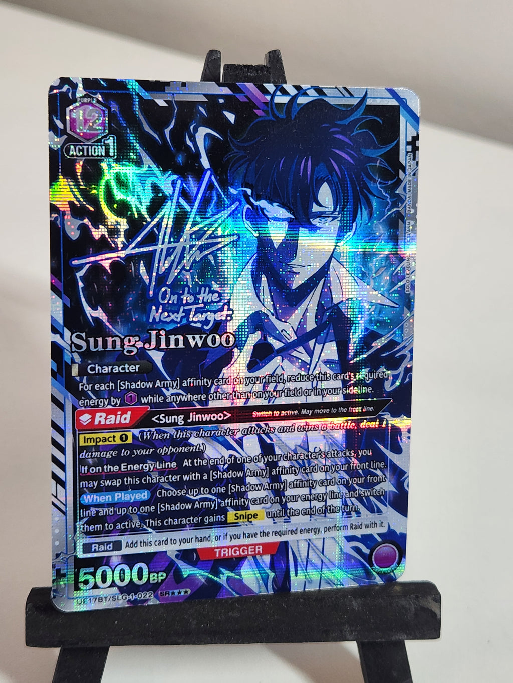 Sung Jin Woo 3 Star Alt Art SLG-1-022
