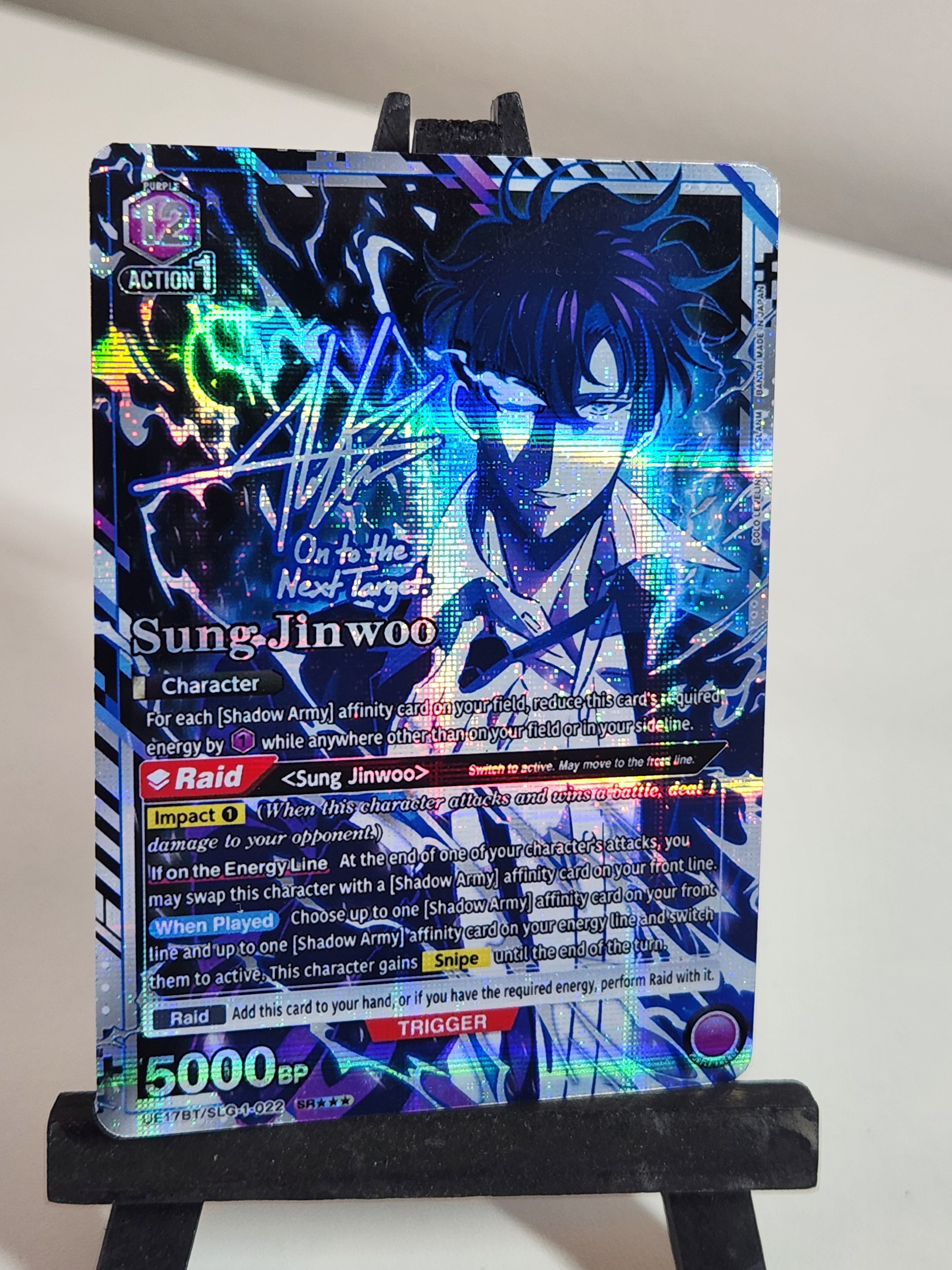 Sung Jin Woo 3 Star Alt Art SLG-1-022