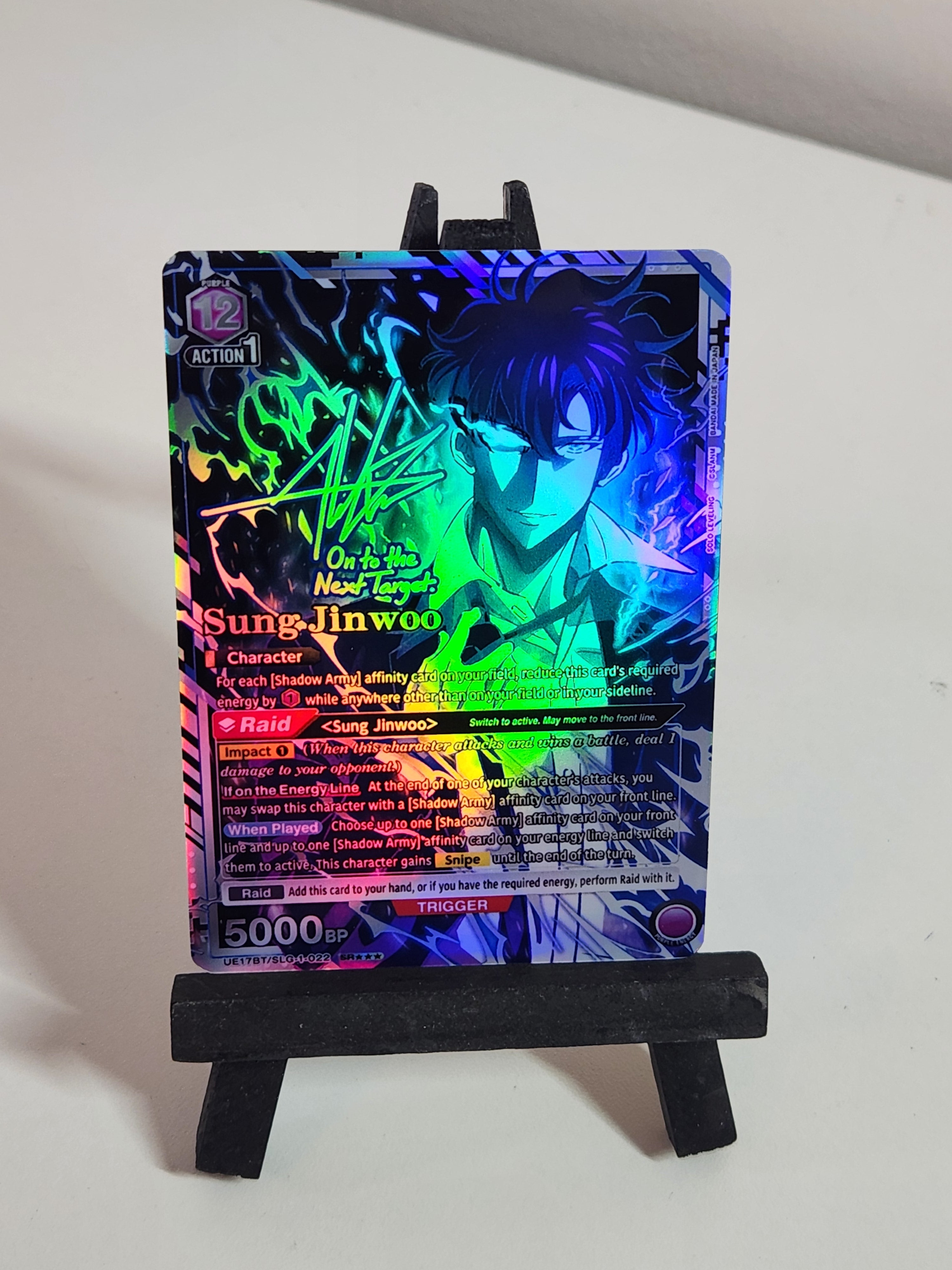 Sung Jin Woo 3 Star Alt Art SLG-1-022