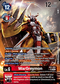 Wargreymon alt art AD1-004 Digimon Proxy